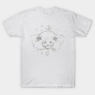 Piggy Merch by elizmil T-Shirt